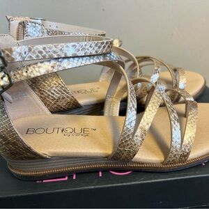 Boutique by Corkys Gladiator Sandal size 9